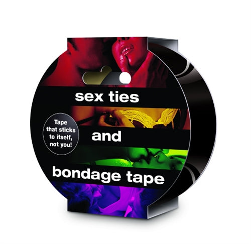 Sex Ties and Bondage Tape - Black CC-USSTBT-B Sex Ties and Bondage Tape - Black CC-USSTBT-B