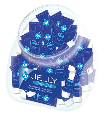 ID Jelly Extra Thick Water-Based Lubricant - 12ml Tubes - 72 Pieces Jar ID-KRT-J0D ID Jelly Extra Thick Water-Based Lubricant - 12ml Tubes - 72 Pieces Jar ID-KRT-J0D