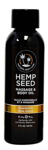 Hemp Seed Massage and Body Oil - Dreamsicle 2 Fl. Oz./ 60ml EB-MAS206E Hemp Seed Massage and Body Oil - Dreamsicle 2 Fl. Oz./ 60ml EB-MAS206E