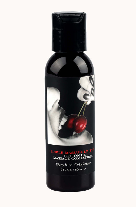 Edible Massage Lotion - Cherry - 2 Fl. Oz. EB-MLE201 Edible Massage Lotion - Cherry - 2 Fl. Oz. EB-MLE201