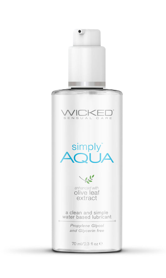Simply Aqua Fragrance Free Lubricant - 2.3 Fl. Oz. WS-91102 Simply Aqua Fragrance Free Lubricant - 2.3 Fl. Oz. WS-91102