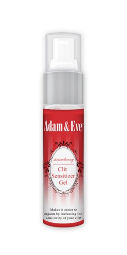 Adam and Eve Strawberry Clit Sensitizer Gel 1 Oz AE-LQ-7137-2 Adam and Eve Strawberry Clit Sensitizer Gel 1 Oz AE-LQ-7137-2