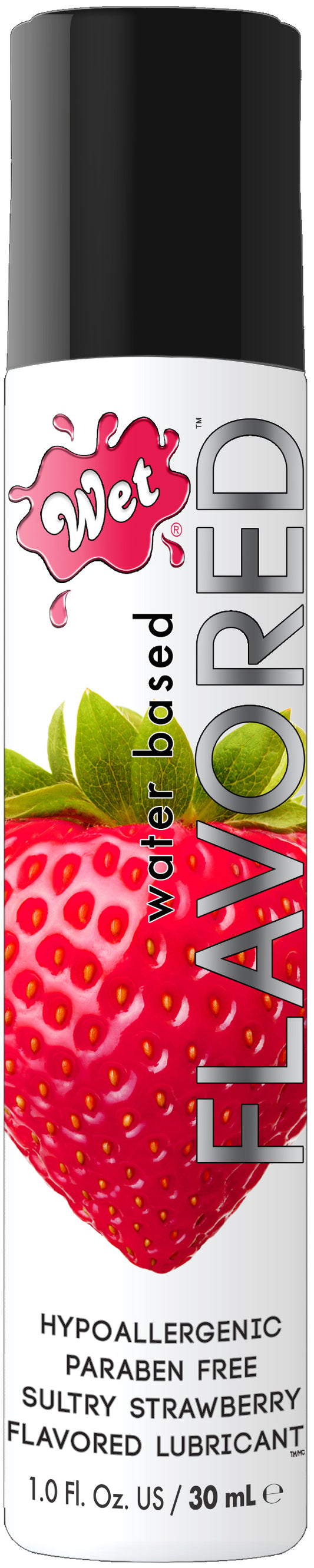 Wet Flavored Lubricant - Sexy Strawberry - 1 Fl Oz WT21608 Wet Flavored Lubricant - Sexy Strawberry - 1 Fl Oz WT21608