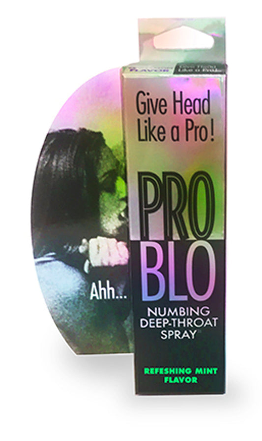 Problo Numbing Deep Throat Spray - Refreshing Mint - 1 Fl. Oz. LG-BT501 Problo Numbing Deep Throat Spray - Refreshing Mint - 1 Fl. Oz. LG-BT501
