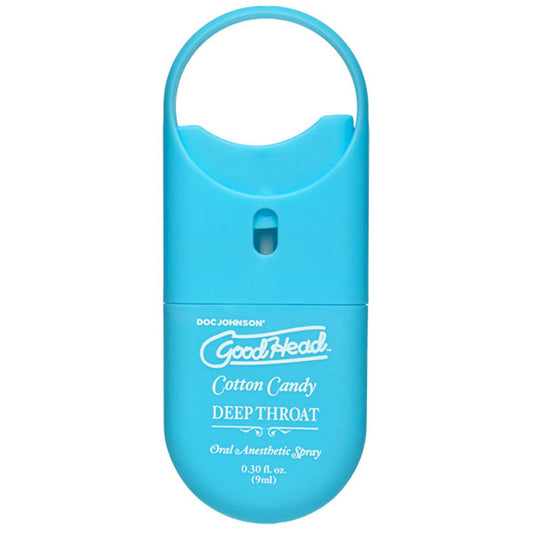 Goodhead - Deep Throat Spray to-Go - Cotton Candy - 0.30 Fl. Oz. DJ1360-59-CD Goodhead - Deep Throat Spray to-Go - Cotton Candy - 0.30 Fl. Oz. DJ1360-59-CD