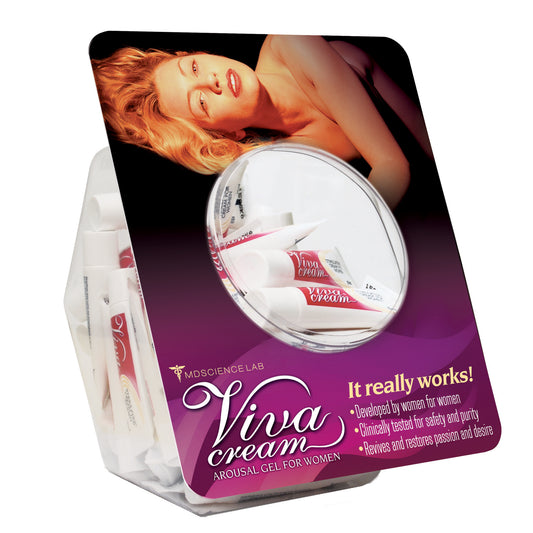 Viva Cream - 50 Count Bowl - 10ml Tubes MD-VC50FB Viva Cream - 50 Count Bowl - 10ml Tubes MD-VC50FB