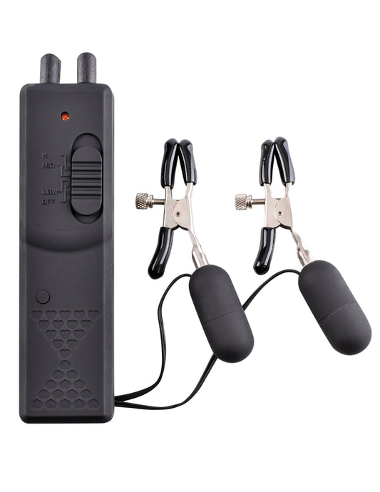 Fetish Fantasy Vibrating Nipple Clamp PD2187-00 Fetish Fantasy Vibrating Nipple Clamp PD2187-00