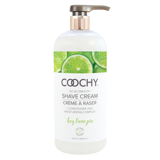 Coochy Shave Cream - Key Lime Pie - 32 Oz COO1008-32 Coochy Shave Cream - Key Lime Pie - 32 Oz COO1008-32