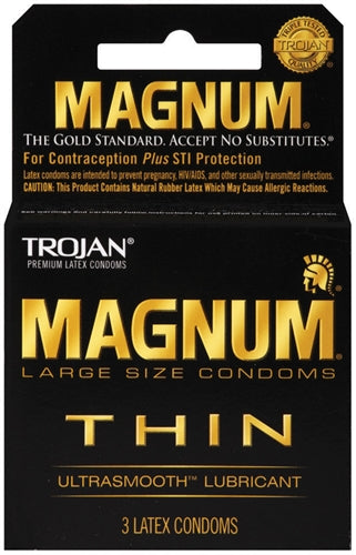 Trojan Magnum Thin - 3 Pack TJ64603 Trojan Magnum Thin - 3 Pack TJ64603