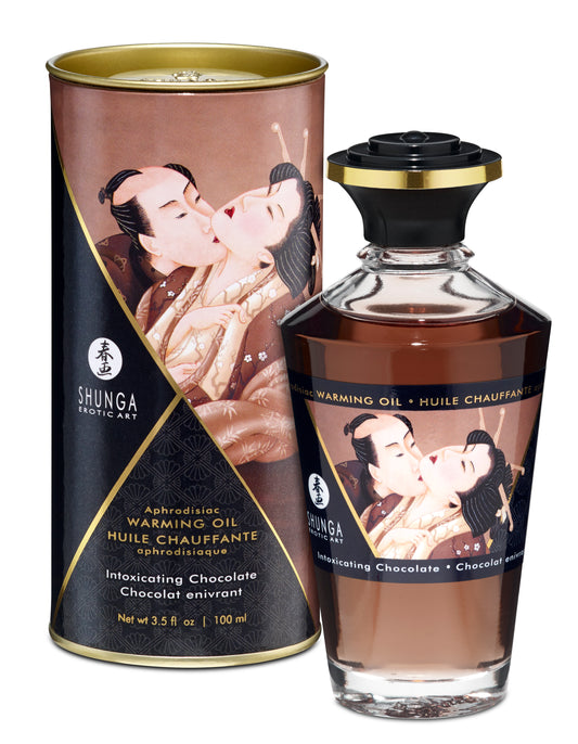 Aphrodisiac Warming Oil - Intoxicating Chocolate SHU2209 Aphrodisiac Warming Oil - Intoxicating Chocolate SHU2209