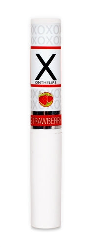 X on the Lips Lip Balm - Sizzling Strawberry - .75 Oz. SEN-VL202 X on the Lips Lip Balm - Sizzling Strawberry - .75 Oz. SEN-VL202
