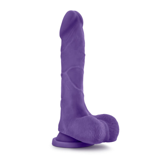 Au Natural - Bold - Thrill - 8.5 Inch Dildo -  Purple BL-72801 Au Natural - Bold - Thrill - 8.5 Inch Dildo -  Purple BL-72801
