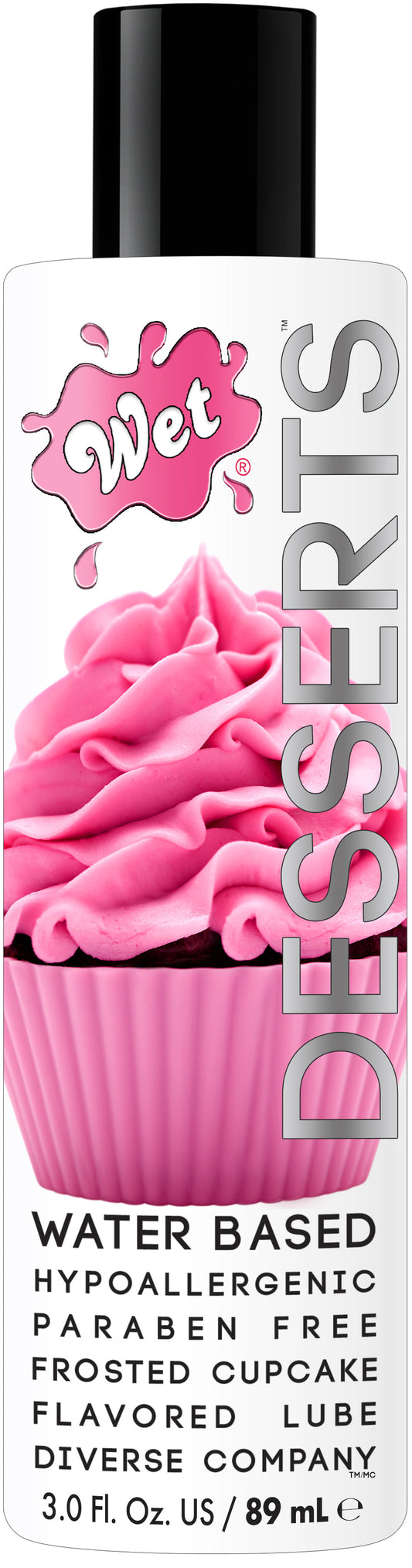Wet Desserts Frosted Cupcake - 3 Fl. Oz. WT21574 Wet Desserts Frosted Cupcake - 3 Fl. Oz. WT21574