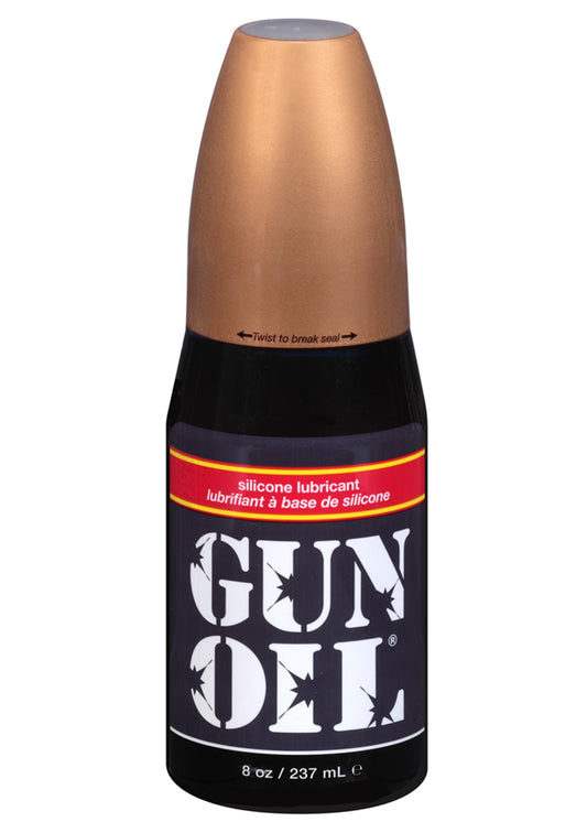 Gun Oil Silicone Lubricant - 8 Oz. GO-8 Gun Oil Silicone Lubricant - 8 Oz. GO-8