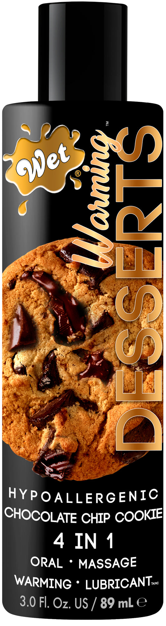 Wet Warming Desserts Baked Chocolate Chip Cookie - 3 Fl. Oz. WT21582 Wet Warming Desserts Baked Chocolate Chip Cookie - 3 Fl. Oz. WT21582