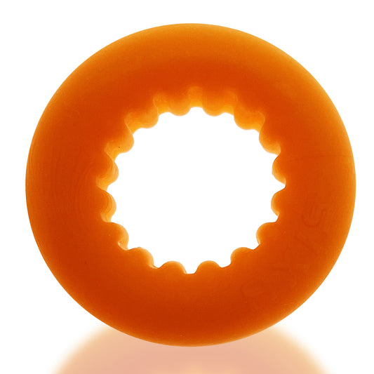 Axis - Rib Griphold Cockring - Orange Ice OX-3068-ORGICE Axis - Rib Griphold Cockring - Orange Ice OX-3068-ORGICE
