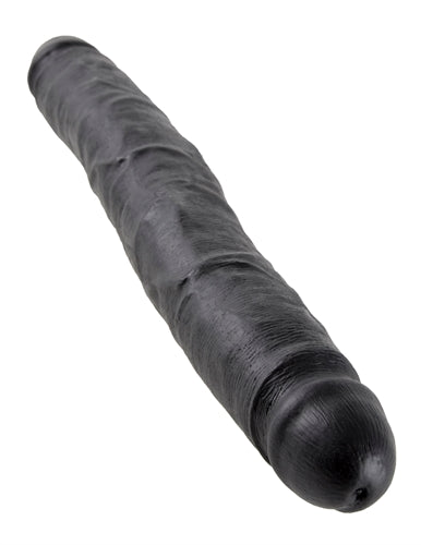 King Cock 12 Inch Slim Double Dildo - Black PD5516-23 King Cock 12 Inch Slim Double Dildo - Black PD5516-23
