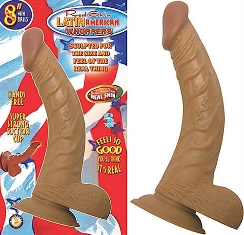 Latin American Whoppers 8in With Balls-Latin NW2307 Latin American Whoppers 8in With Balls-Latin NW2307