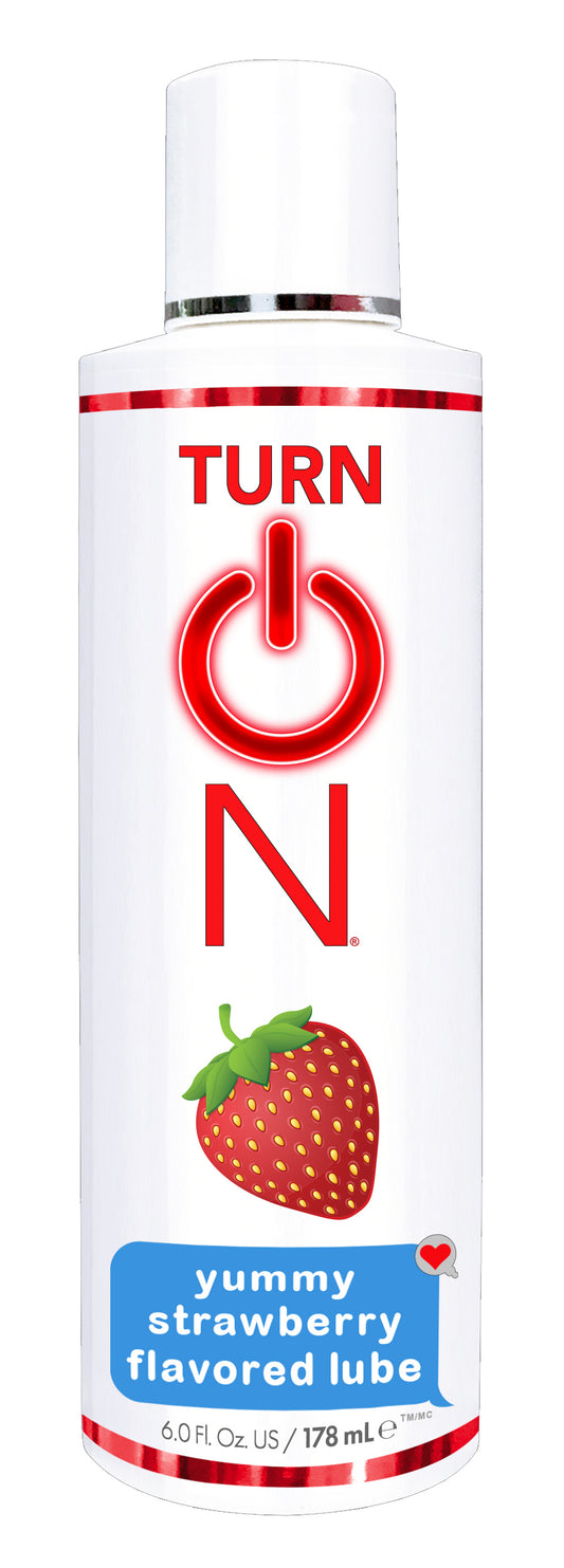 Turn on Yummy Strawberry Flavored Lube - 6 Fl. Oz. WT56515 Turn on Yummy Strawberry Flavored Lube - 6 Fl. Oz. WT56515