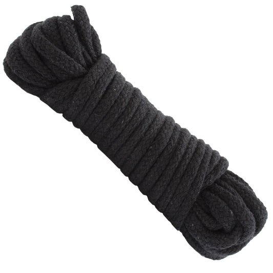 Bondage Rope - Cotton - Japanese Style - Black DJ2100-03 Bondage Rope - Cotton - Japanese Style - Black DJ2100-03