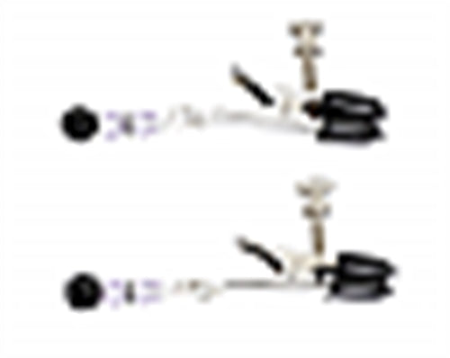 Beaded Clamps - Adjustable Broad Tip - Purple SPF-103 Beaded Clamps - Adjustable Broad Tip - Purple SPF-103