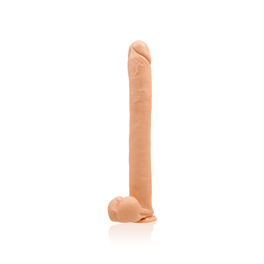 16 Inch Exxxtreme Dong W/suction - Flesh SI-50500 16 Inch Exxxtreme Dong W/suction - Flesh SI-50500
