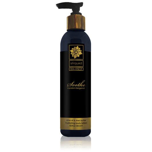 Balance - Soothe Body Lotion - Mandarin Bergamot 8.5 Fl Oz / 255ml SLIQ-074 Balance - Soothe Body Lotion - Mandarin Bergamot 8.5 Fl Oz / 255ml SLIQ-074