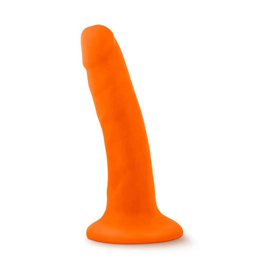 Neo - 5.5 Inch Dual Density Cock - Neon Orange BL-59519 Neo - 5.5 Inch Dual Density Cock - Neon Orange BL-59519