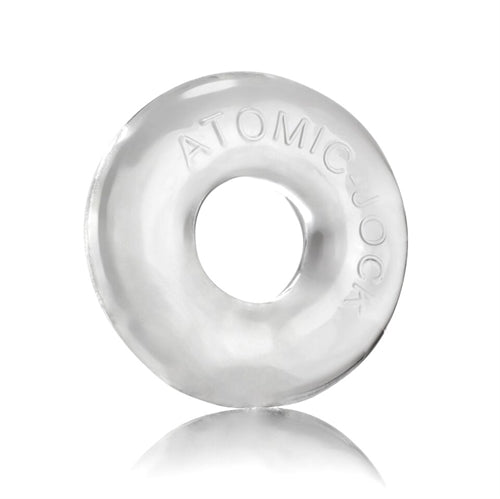 Do-Nut-2 Large Atomic Jock Cockring - Clear OX-AJ1025-2-CLR Do-Nut-2 Large Atomic Jock Cockring - Clear OX-AJ1025-2-CLR