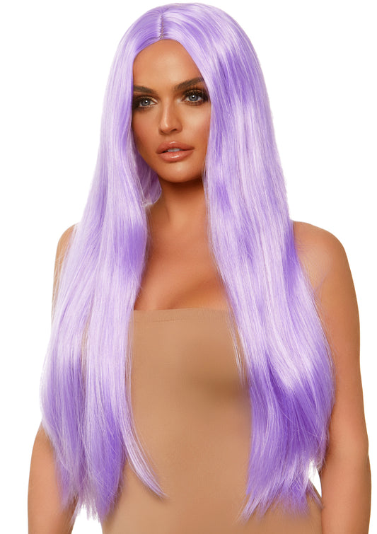 Long Straight Wig 33 Inch - Lavender LA-A2864LAV Long Straight Wig 33 Inch - Lavender LA-A2864LAV