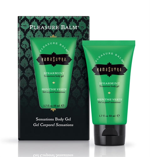 Pleasure Balm Sensations Body Gel - Spearmint  - 1.7 Fl. Oz. KS0074 Pleasure Balm Sensations Body Gel - Spearmint  - 1.7 Fl. Oz. KS0074