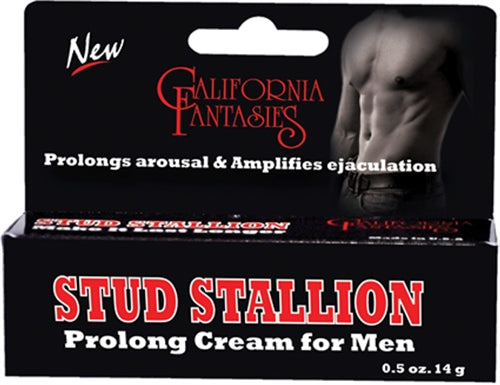 Stud Stallion - Prolong Cream for Men - 0.5 Oz. Tube - Boxed CF-STU-BX Stud Stallion - Prolong Cream for Men - 0.5 Oz. Tube - Boxed CF-STU-BX
