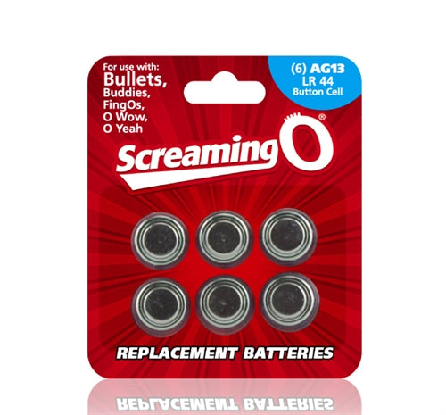 Replacement Batteries AG13 LR44 Button Cell 6 Count Each BAT6-110BE Replacement Batteries AG13 LR44 Button Cell 6 Count Each BAT6-110BE