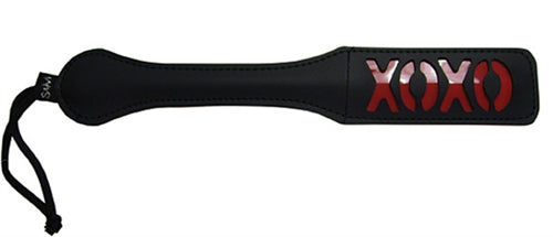 Sex and Mischief Xoxo Paddle - Black SS100-63 Sex and Mischief Xoxo Paddle - Black SS100-63