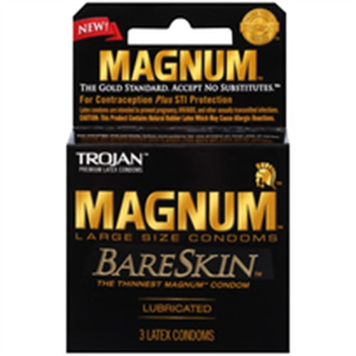 Trojan Magnum Bareskin - 3 Pack PM22888 Trojan Magnum Bareskin - 3 Pack PM22888