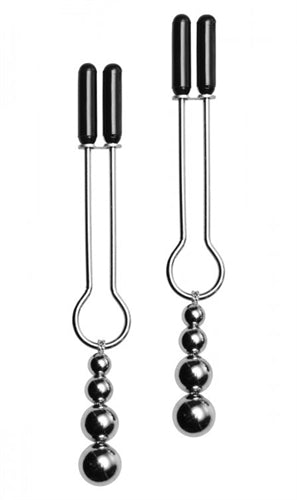 Adorn Triple Bead Nipple Clamp Set MS-AD846 Adorn Triple Bead Nipple Clamp Set MS-AD846