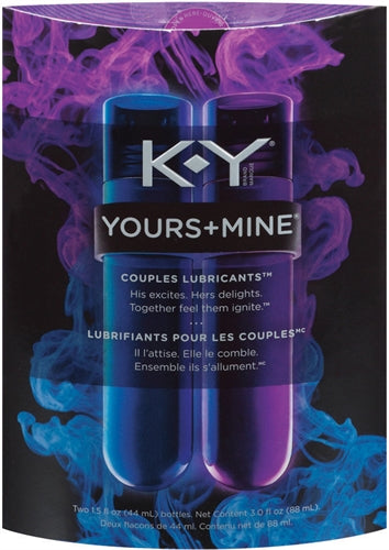 K-Y Yours and Mine Couples Lubricant PM8892 K-Y Yours and Mine Couples Lubricant PM8892