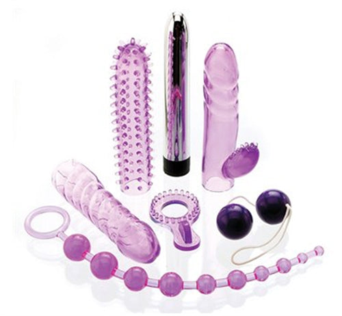 Adam and Eve the Complete Lovers Kit - Purple AE-EQ-6642-2 Adam and Eve the Complete Lovers Kit - Purple AE-EQ-6642-2