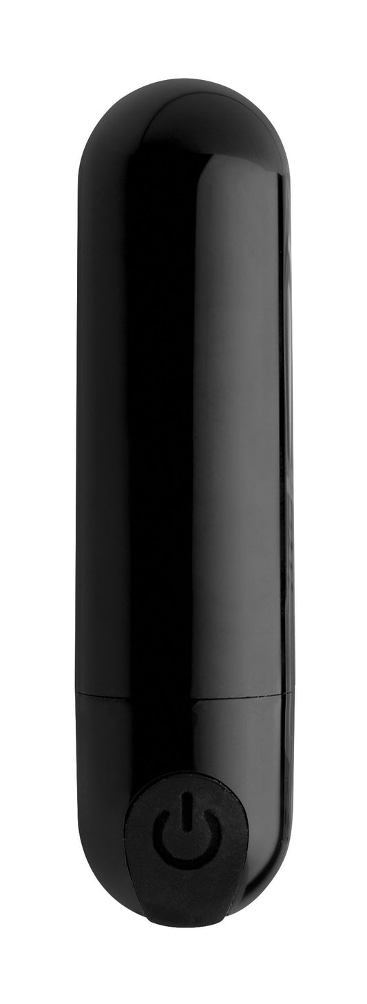 10x Rechargeable Vibrating Metallic Bullet - Black BNG-AG656-BLK 10x Rechargeable Vibrating Metallic Bullet - Black BNG-AG656-BLK