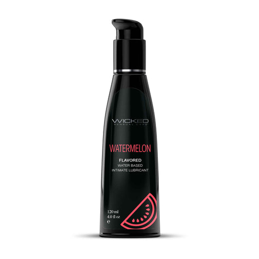 Aqua Watermelon Flavored Water Based Intimate  Lubricant - 4 Fl. Oz. WS-90424 Aqua Watermelon Flavored Water Based Intimate  Lubricant - 4 Fl. Oz. WS-90424