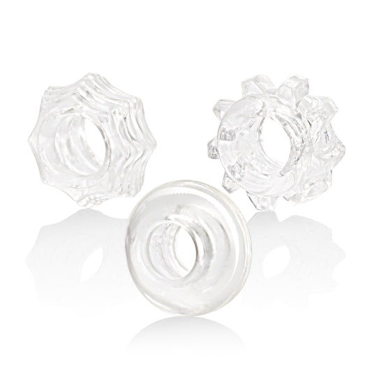 Reversible Ring Set - Clear SE1433002 Reversible Ring Set - Clear SE1433002
