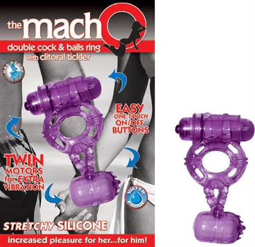 The Macho Double -Purple Cock and Balls NW2023-2 The Macho Double -Purple Cock and Balls NW2023-2