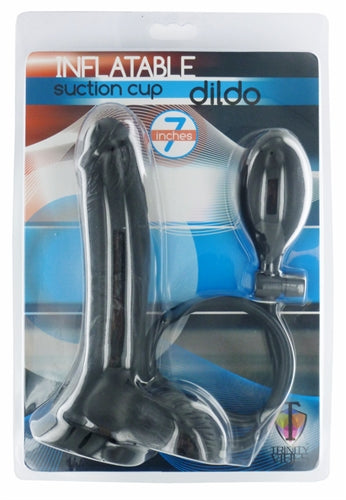 Inflatable Suction Cup Dong - Black TV-AB259BLK Inflatable Suction Cup Dong - Black TV-AB259BLK