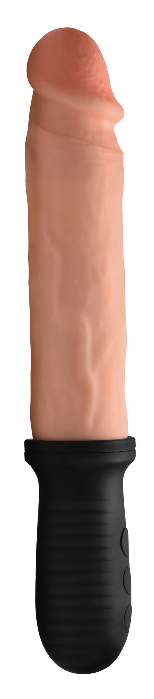 8x Auto Pounder Vibrating and Thrusting Dildo With Handle - Flesh MS-AG360-FLESH 8x Auto Pounder Vibrating and Thrusting Dildo With Handle - Flesh MS-AG360-FLESH