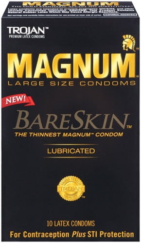 Trojan Magnum Bareskin - 10 Pack PM22887 Trojan Magnum Bareskin - 10 Pack PM22887