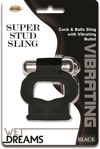 Wet Dreams Super Stud Sling - Black HTP2935 Wet Dreams Super Stud Sling - Black HTP2935