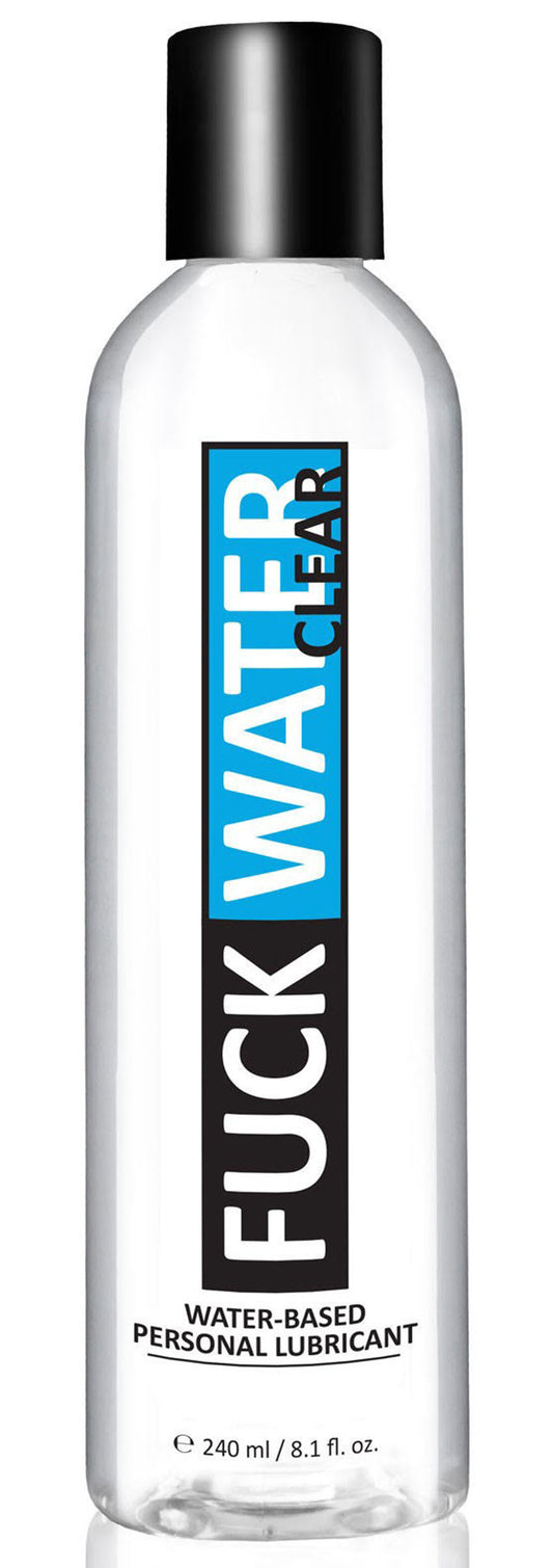 Fuck Water Clear 8.1oz Water Based Lubricant FW-C8 Fuck Water Clear 8.1oz Water Based Lubricant FW-C8