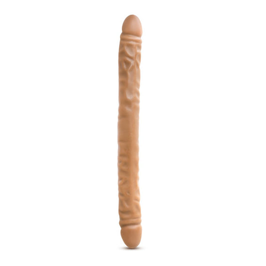 Dr. Skin - 18 Inch Double Dildo - Mocha BL-36797 Dr. Skin - 18 Inch Double Dildo - Mocha BL-36797