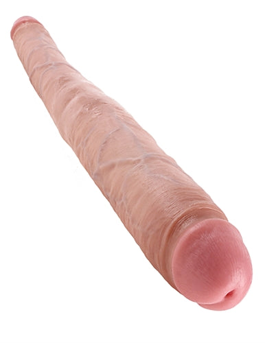 King Cock 16 Inch Tapered Double Dildo - Flesh PD5517-21 King Cock 16 Inch Tapered Double Dildo - Flesh PD5517-21