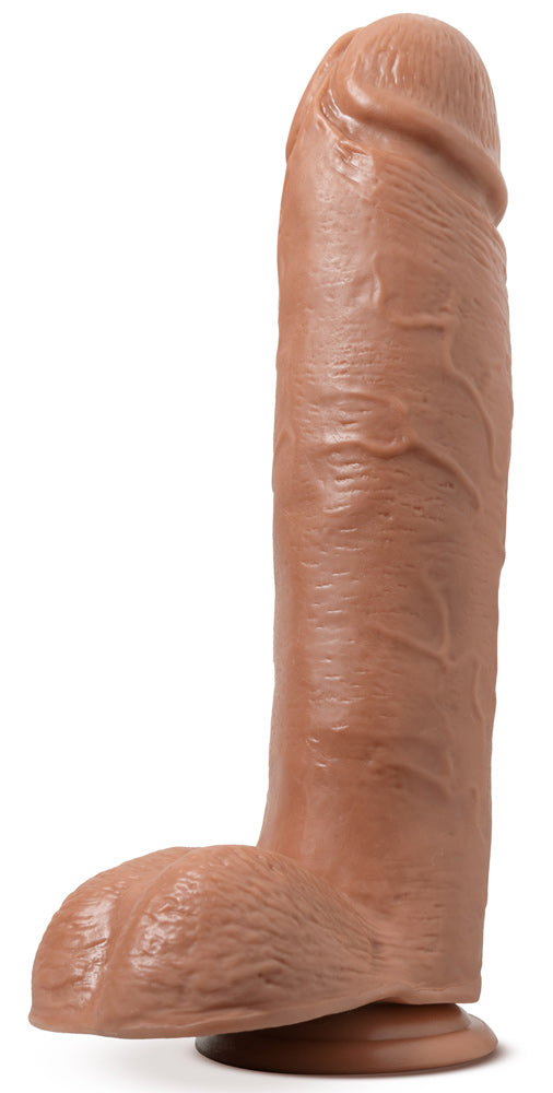 Au Naturel - Huge - 10 Inch Dildo - Mocha BL-26717 Au Naturel - Huge - 10 Inch Dildo - Mocha BL-26717